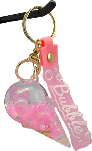 Fagyi alakú kulcstartó