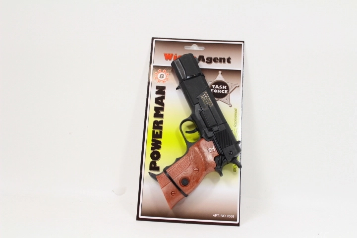 Power Man kapszulás pisztoly 22 cm – 1 db