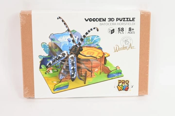 Fa 3D puzzle: Bogár az erdőben