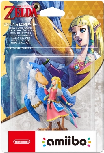 Amiibo Zelda és Loftwing – Nintendo figura