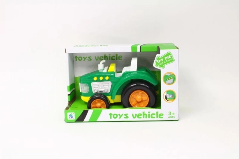 Farmer traktor fénnyel és hanggal