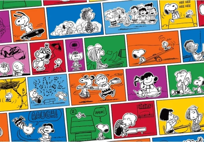 Puzzle 1000 darabos Compact Peanuts Fistaszki