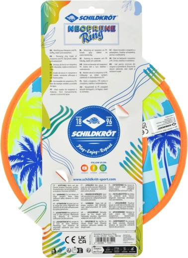 Schildkröt neoprén frisbee – repülő korong 24 cm