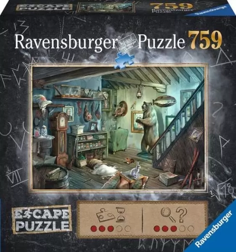 Ravensburger Exit puzzle Kísérteties pince 759 darabos