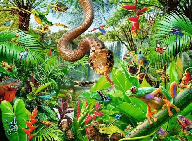 Ravensburger puzzle Reptile Resort 300 darabos