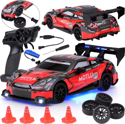 Távirányítós 4x4 sportautó drift funkcióval 1:24