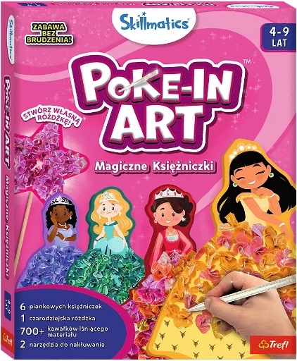Skillmatics Poke-In Art mágikus hercegnők