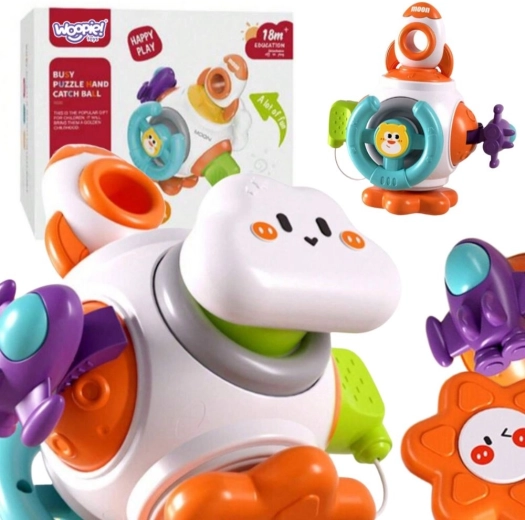WOOPIE Montessori érzékelést fejlesztő rakéta 6 az 1-ben