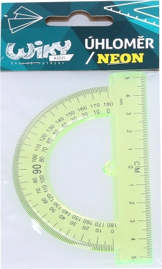 Kis átlátszó neon szögmérő
