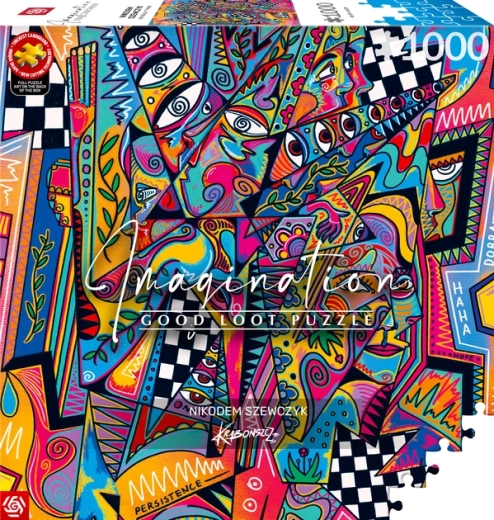 GOOD LOOT Puzzle Imagination: Nikodem Szewczyk Krabonszcz – Tényleg próbálkozom, 1000 darabos