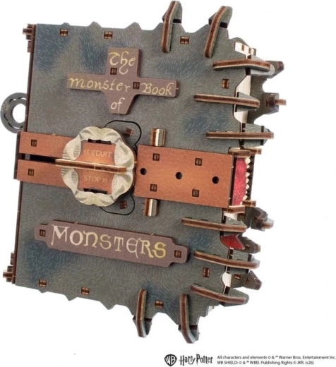 Ugears fa mechanikus kirakó Harry Potter Szörnyek könyve