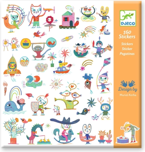 DJECO Figurás matricák