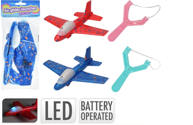 Hab dobórepülő LED fénnyel, 17 cm