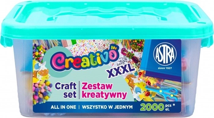 Astra Creativo XXXL húsvéti készlet – kreatív doboz 2000 db-os