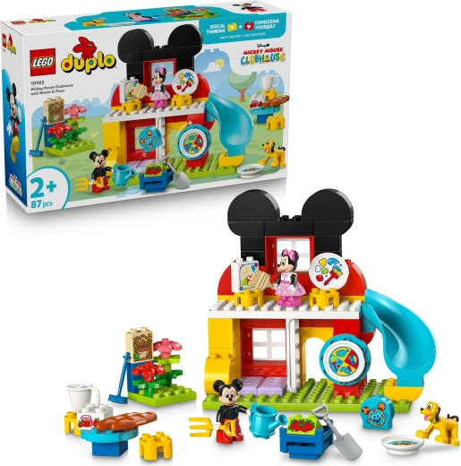 LEGO DUPLO Disney Mickey egér klub Minnie-vel és Plútóval