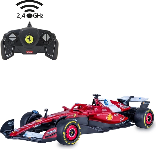 JAMARA Ferrari SF-25 RC Forma–1-es autó 1:18 méretarányban, piros