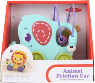 Műanyag labirintus elefánt kerekeken