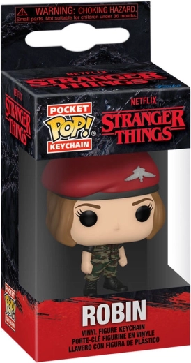 Funko Pop! Stranger Things Hunter Robin kulcstartó – 1 db
