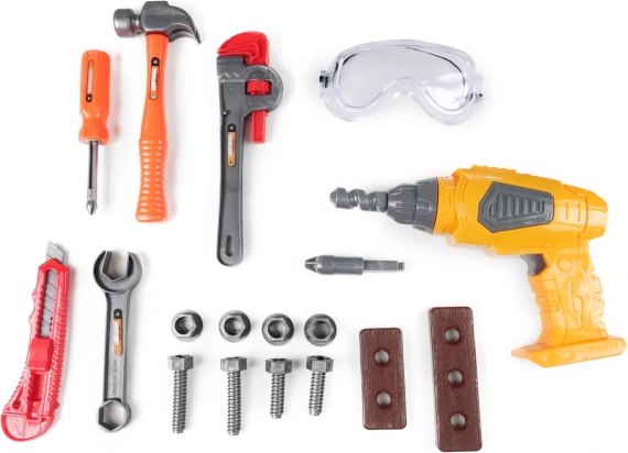 Gyermek szerszámkészlet működő fúróval