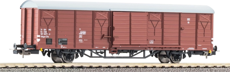 Piko fedett tehervagon ČSD, IV. korszak, H0