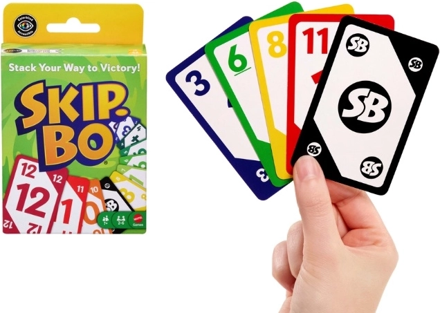 Mattel Skip-Bo kártyás társasjáték