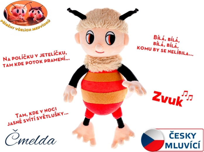 Cmilda beszélő plüss 29 cm – A mézmedvék történetei