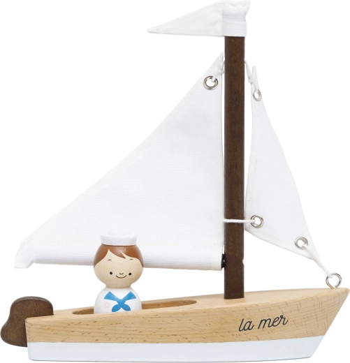 Le Toy Van fa vitorláshajó kapitánnyal