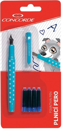 CONCORDE Punto töltőtoll pasztellszínekben