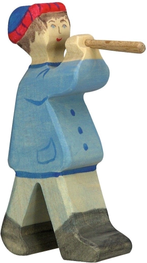 Holztiger pásztor furulyával 2 - 1 darab