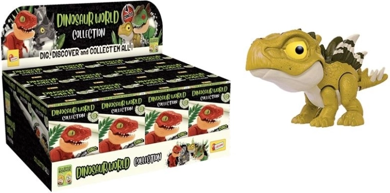 Lisciani i'm a genius dinoszauruszok világa – 4 dinoszauruszból álló kollekció