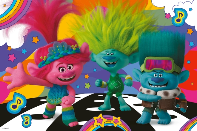 Trefl Trollok – vidám trollok, 100 darabos puzzle