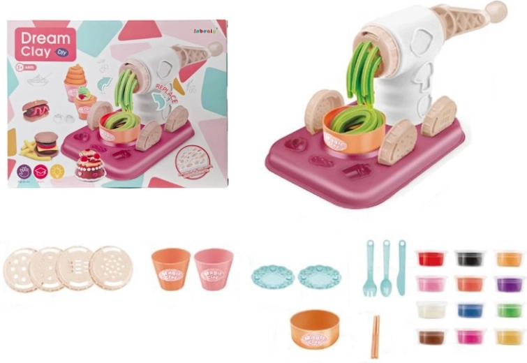 Gyurma préselőkészlettel és tartozékokkal