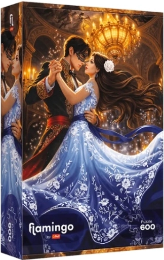 Trefl Romantasy puzzle Flamingó 600 darab