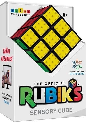 Rubik-kocka 3x3 Érzéki látássérültek számára
