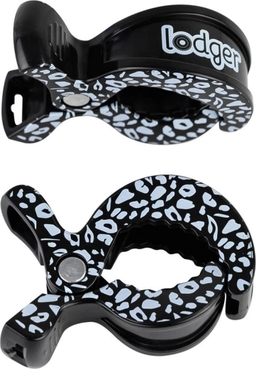 Lodger swaddle clip mintás black dot - 2 db