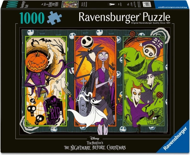 Ravensburger puzzle Ellopott karácsony 1000 darabos