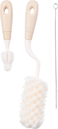 Mininor 3 az 1-ben cumisüvegkefe-készlet