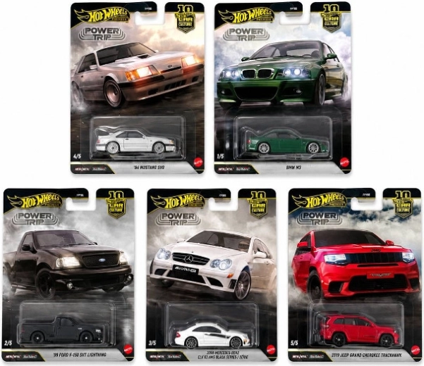 Hot Wheels Premium gyűjtői kisautó Power Trip (mix változat) - 1 db