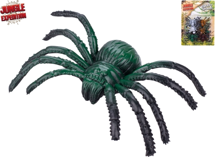 Jungle Expedition pókszett 6 cm, 8 db
