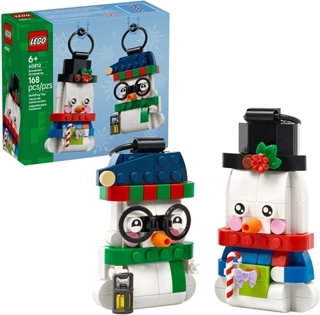 LEGO Iconic hóember díszek