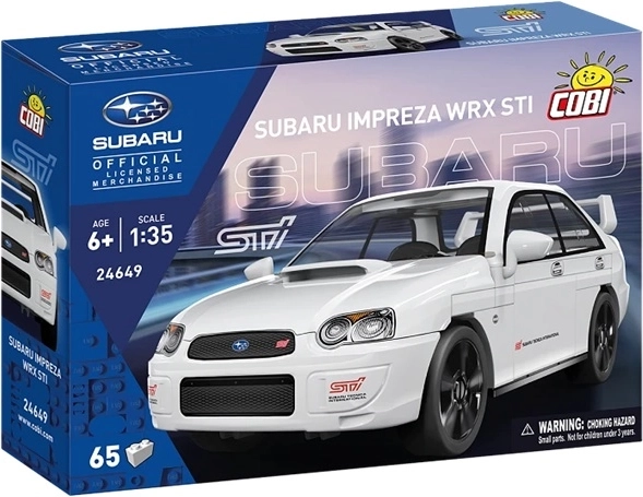 Cobi Subaru Impreza WRX STI – építőszett 1:35 (65 db elem)