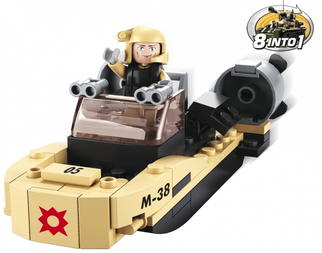 Sluban Army 8in1 támadó csónak – minikészlet