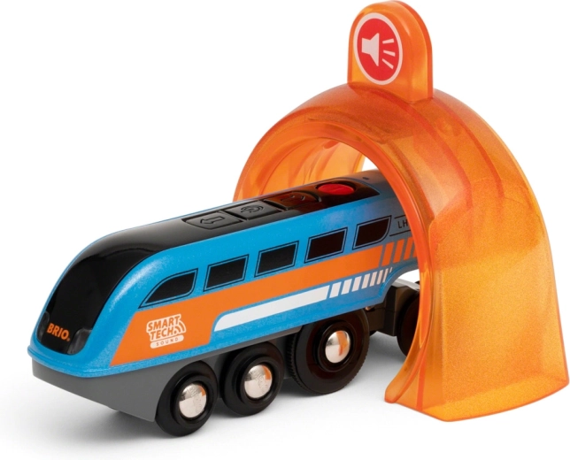 BRIO Smart Tech Sound hangrögzítős mozdony hangalagúttal