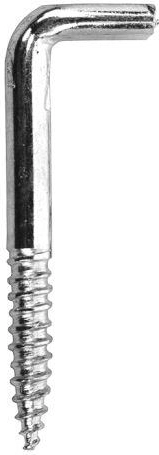 Menetes, lapos hornyolású, horganyzott kampó, 80 mm (100 db)