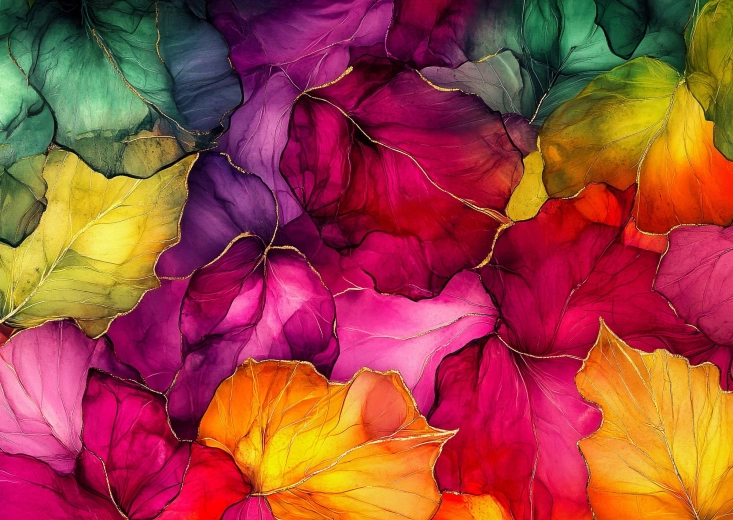Enjoy puzzle Absztrakt őszi levelek 1000 darabos
