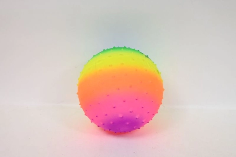 Szivárványos tüskés labda 23 cm (9")