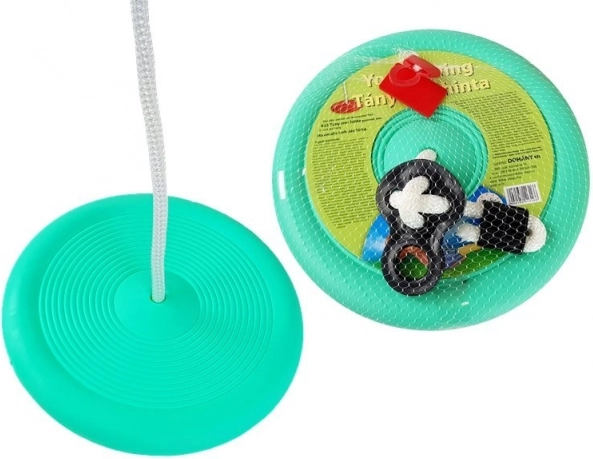 Kerek tányérhinta gyerekeknek – Zöld