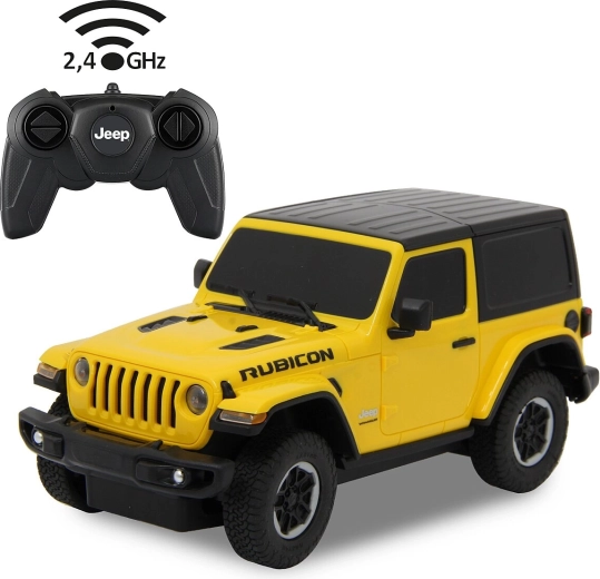 Jamara Jeep Wrangler JL RC autó 1:24 sárga 2,4 GHz - 1 darab