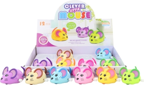 Felhúzható egér kulccsal 5,5 × 9 cm