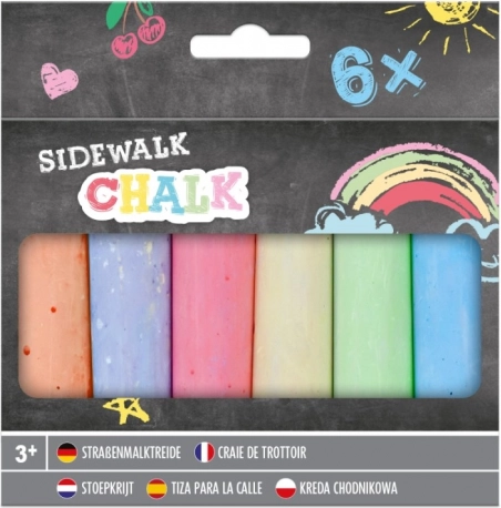 Járdakréta 6 db